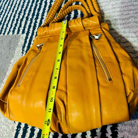 Authentic! Rare Large Christian Louboutin butterscotch lamb skin w dust bag - Picture 7 of 10